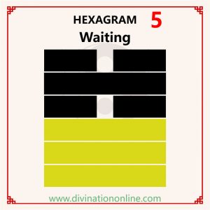 i ching hexagram 5 : career, love,health and advice