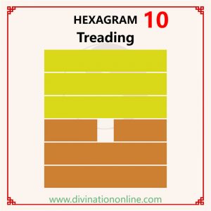 IChing Hexagram 10-Treading (conduct):Meaning and Interpretation