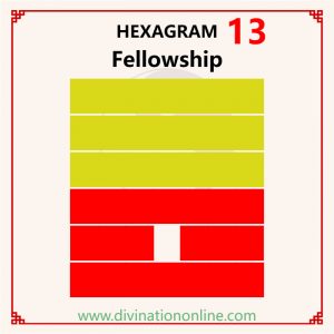 i ching hexagram 13 – Fellowship : career, love, health and advice