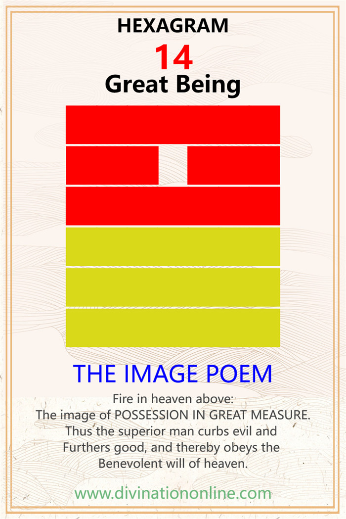 Hexagram 14：Great Being