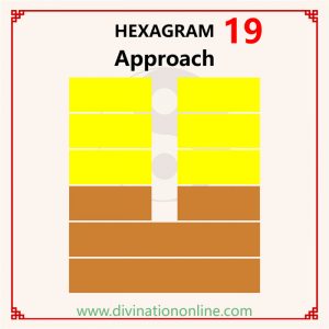 i ching hexagram 19 – Approach: meaning, love, career and advice