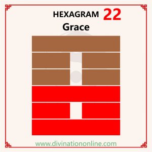 i ching 22 – Grace : love, career, health and advice