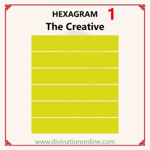 i ching hexagram 1 : love, career, health and advice