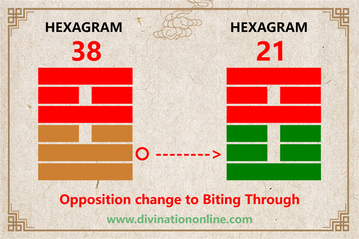 IChing Hexagram 38 Opposition:Meaning and Interpretation2