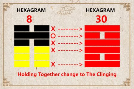 I Ching hexagram 8 to 30 meaning and explained